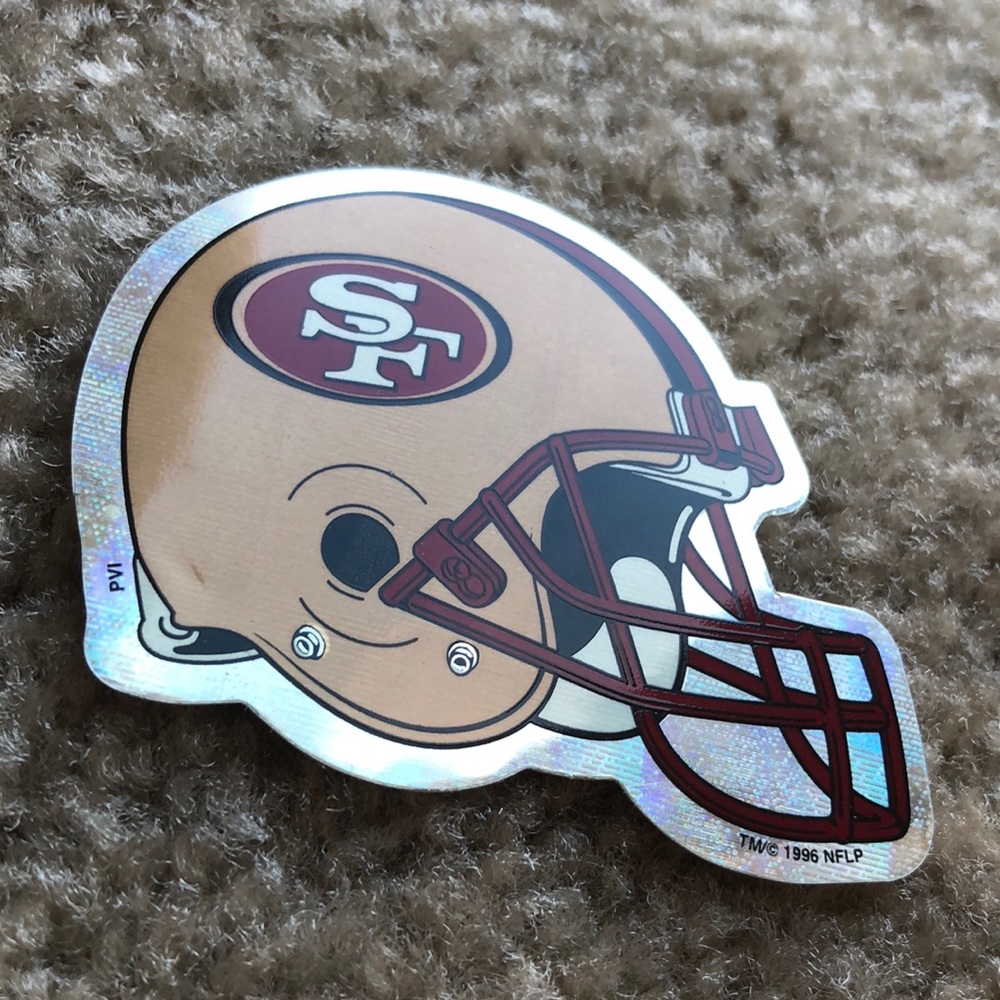 Vintage SF 49ers sticker